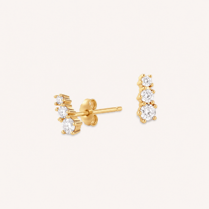 Crystal Rise Studs