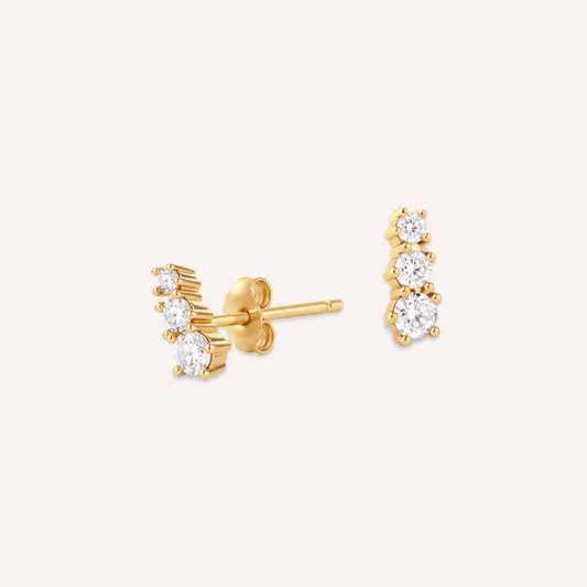 Crystal Rise Studs