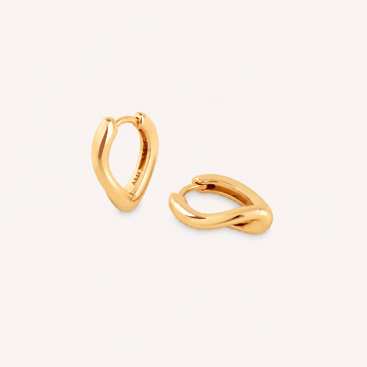 Wave Huggies in Gold