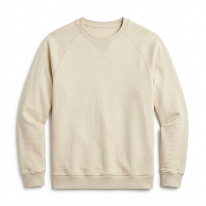 Sweat Beige Minimaliste Premium